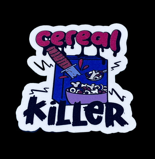 Cereal Killer Sticker.