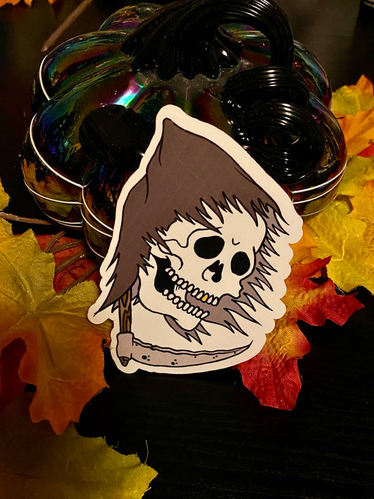 Grim Reaper Sticker