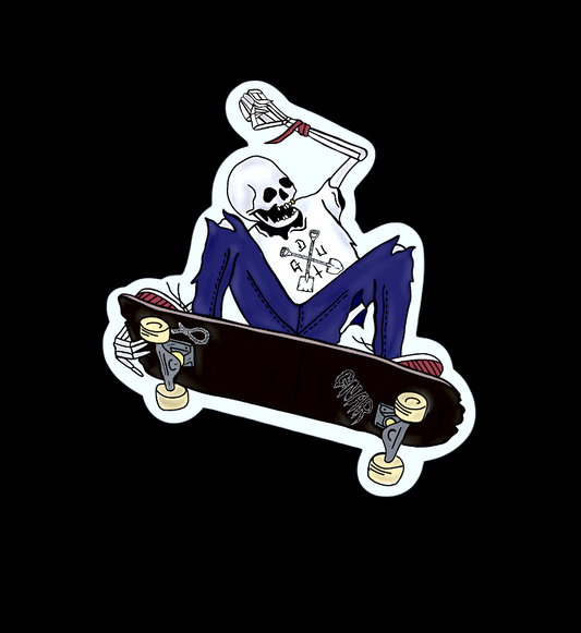 Bone Shattered Sticker