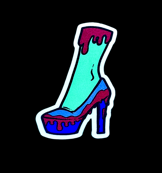 Zombie Babe. Zombie Girl. Heels