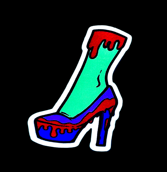 Zombie Babe. Zombie Girl. Heels