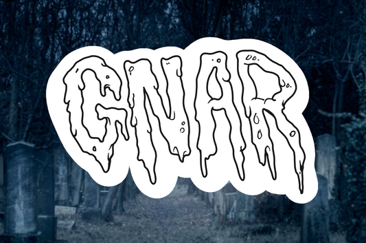 Gnar Sticker.