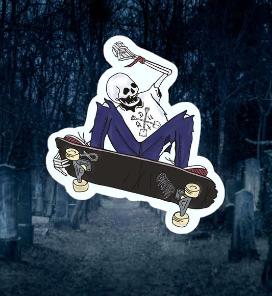 Bone Shattered Sticker